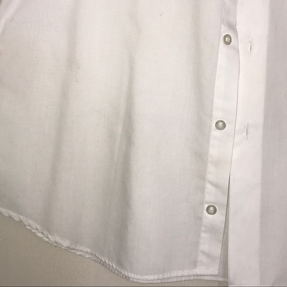 Peter England Classic White Buttoned Down Shirt - Picture 5 of 11